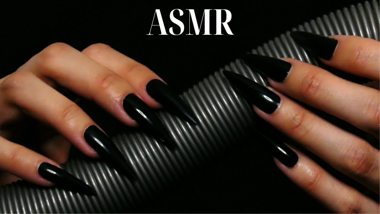 ASMR Scratching Ridged Plastic (no talking, no tapping)
