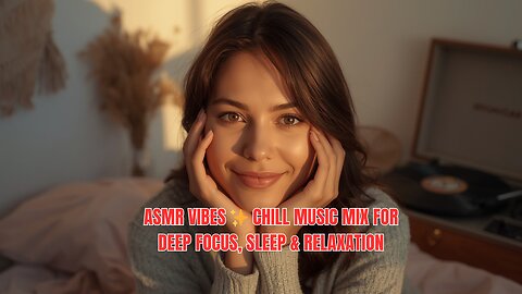 ASMR Vibes ✨ Chill Music Mix for Deep Focus, Sleep & Relaxation