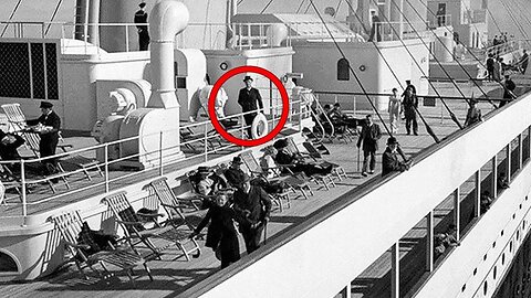 A 110 - year - old picture of Titanic pale experts was found when the image was expanded