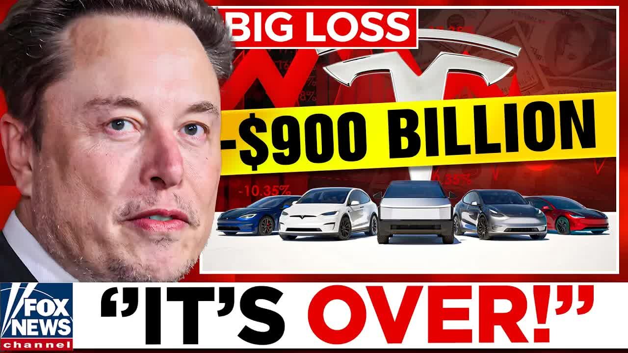 Elon Musk In BIG TROUBLE After Tesla Stock Implode And Sales Drop 80%