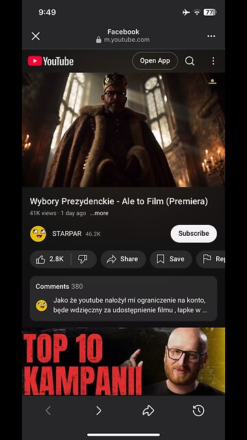 In Polish : Ai video part 2 ( Tusk Vision) MP Grzegorz Braun