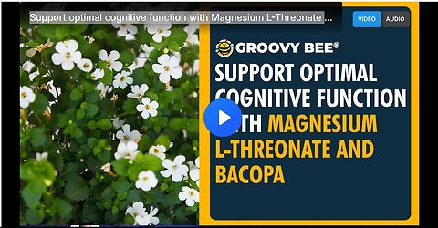 "Optimize Cognitive Function with Magnesium L-Threonate"