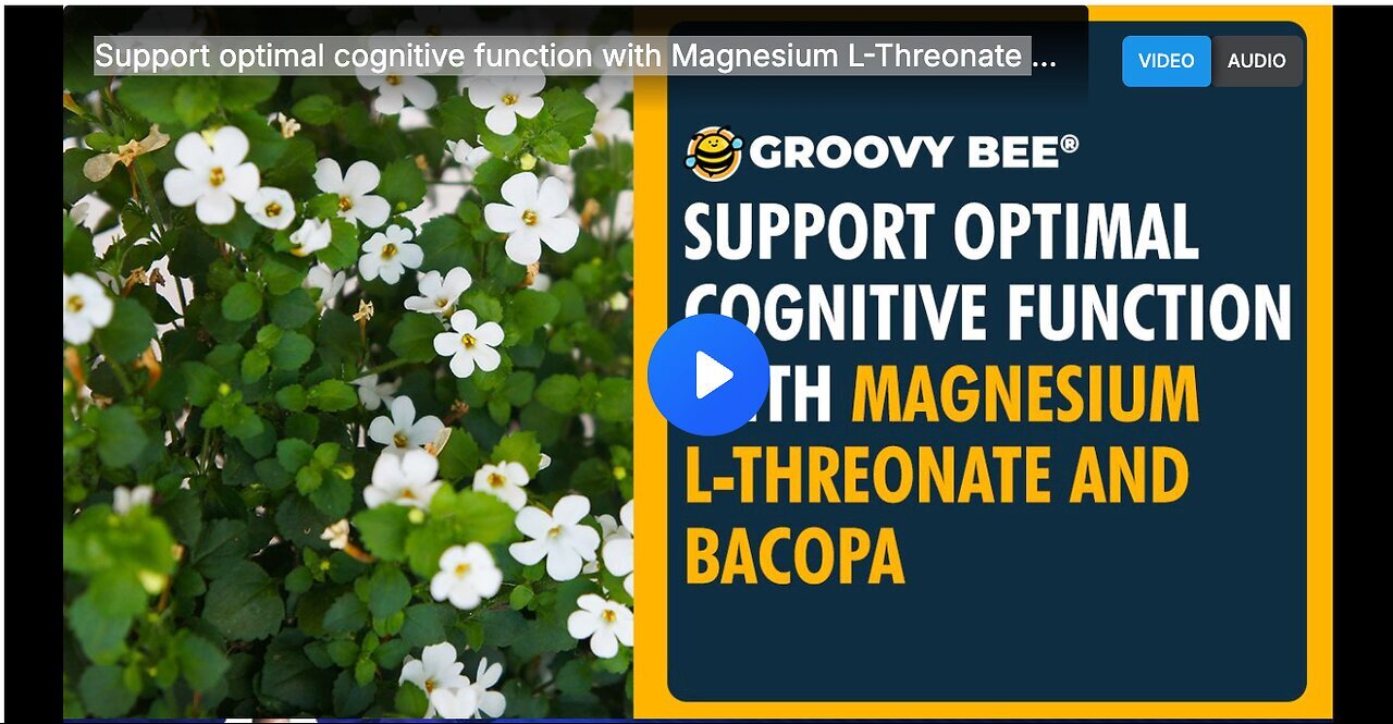 "Optimize Cognitive Function with Magnesium L-Threonate"