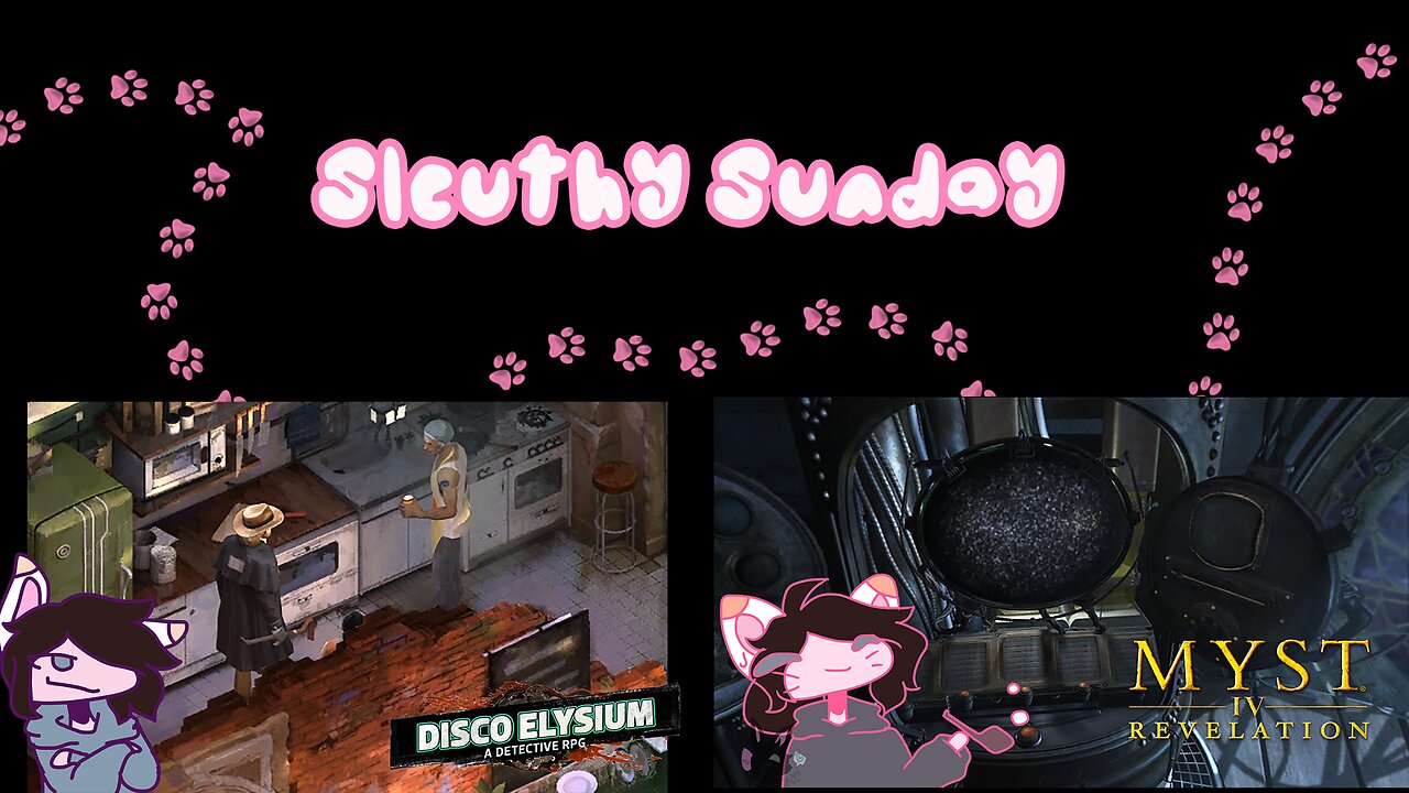Solo chaos in Disco Elysium, then it’s time to contact Atrus in Myst IV—before something escapes!