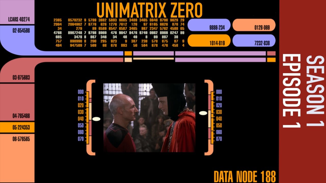 ENCOUNTER AT FARPOINT | STAR TREK: TNG | UNIMATRIX ZERO