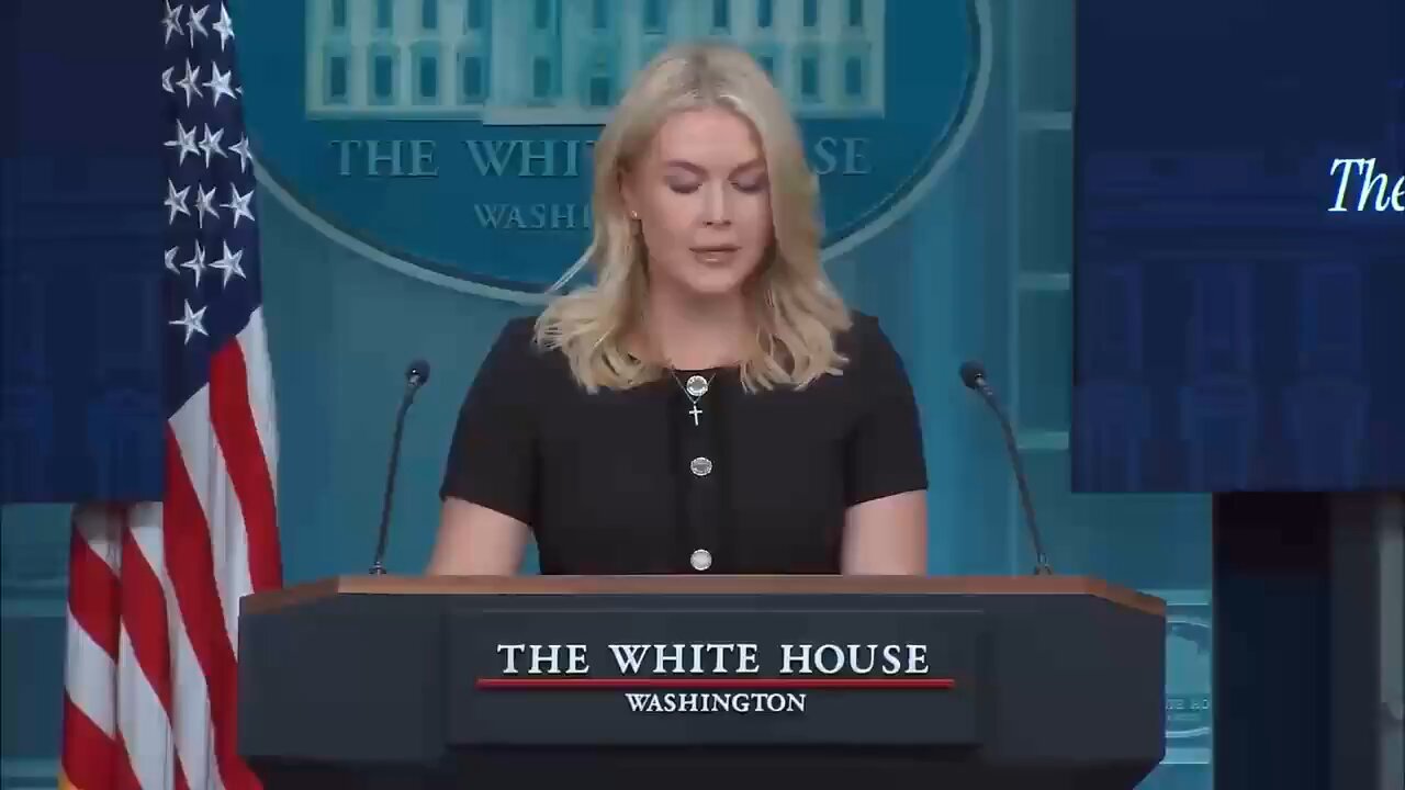 Karoline Leavitt: "This is our message to Americans in Democrat-run cities