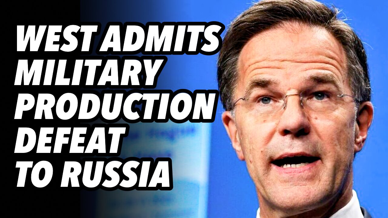 West admits military production defeat to Russia