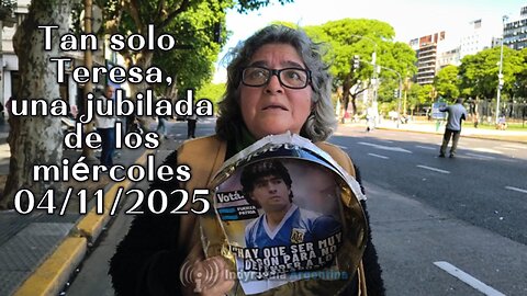 Tan solo Teresa, una jubilada de los miércoles 04/11/2025