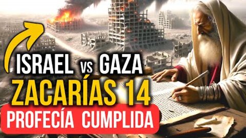 El Profeta ZACARÍAS PREDIJO la GUERRA de ISRAEL contra GAZA