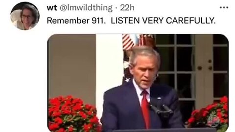 "Bush's Perspectives on 9/11 and the Explosives Involved"