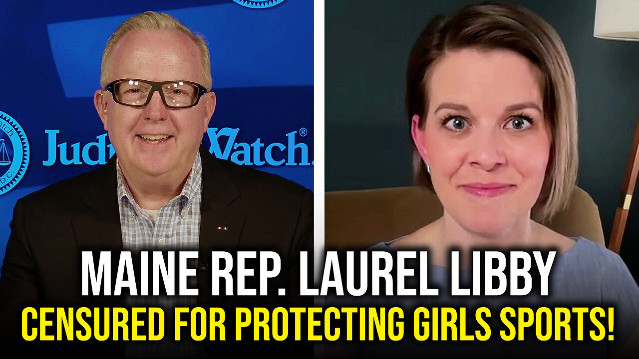 Maine Rep. Laurel Libby Censured for Protecting Girls Sports!