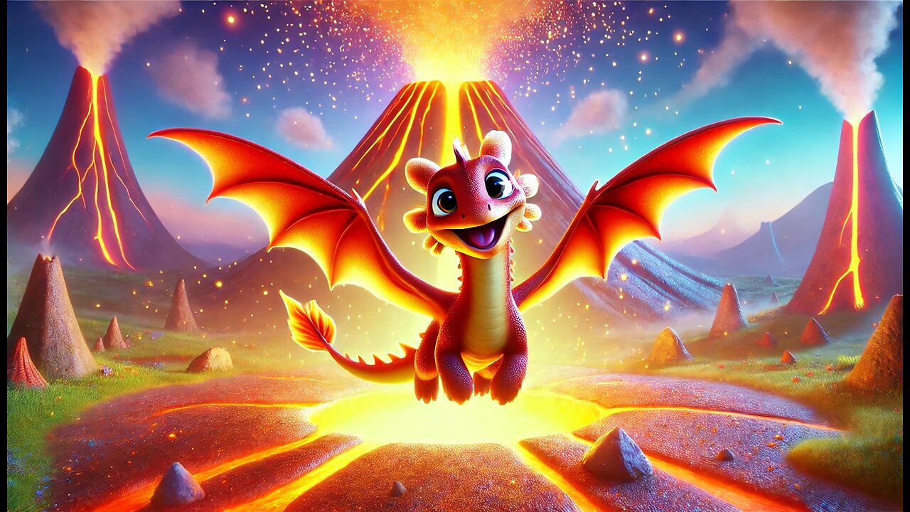 O GUARDIÃO DO VULCÃO 🌟 | 🌟 A LENDA DO DRAGÃO PROTETOR: HISTÓRIA INFANTIL