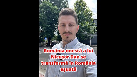 România onestă a lui Nicușor Dan se transformă în România eșuată