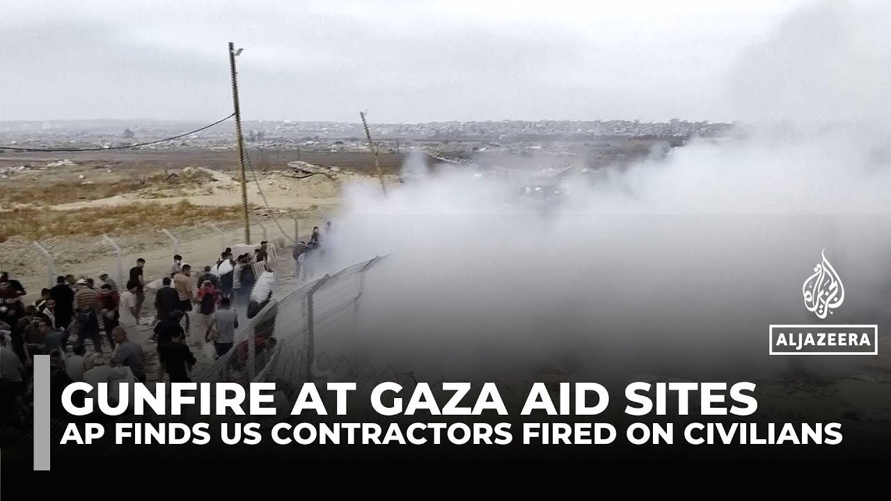 US Contractors Fired on Civilians in Gaza