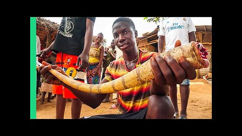 Best Ever Food Review Show - Nigerian Food Tour!! Hardest Place to Shoot in Africa!!