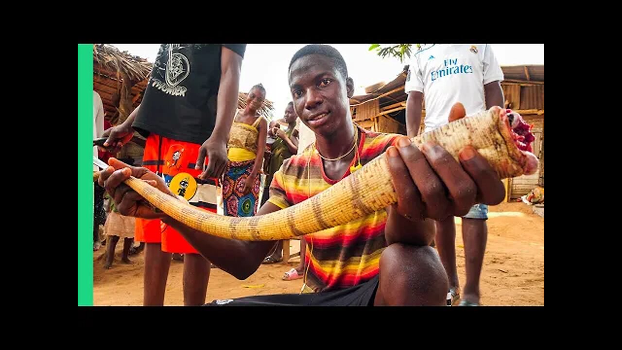 Best Ever Food Review Show - Nigerian Food Tour!! Hardest Place to Shoot in Africa!!