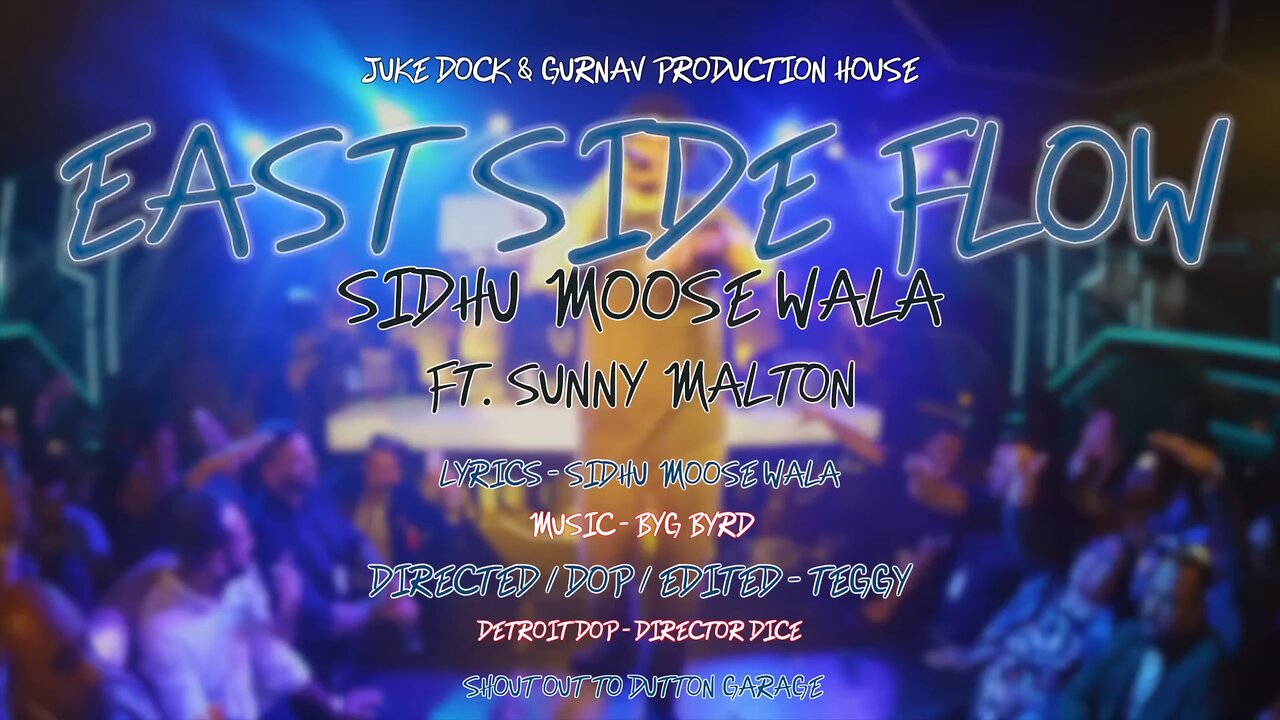 punjabi song East side flow by sidhu mosewala best rap song of india