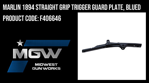 Marlin 1894 Straight Grip Trigger Guard Plate, Blued - F406646