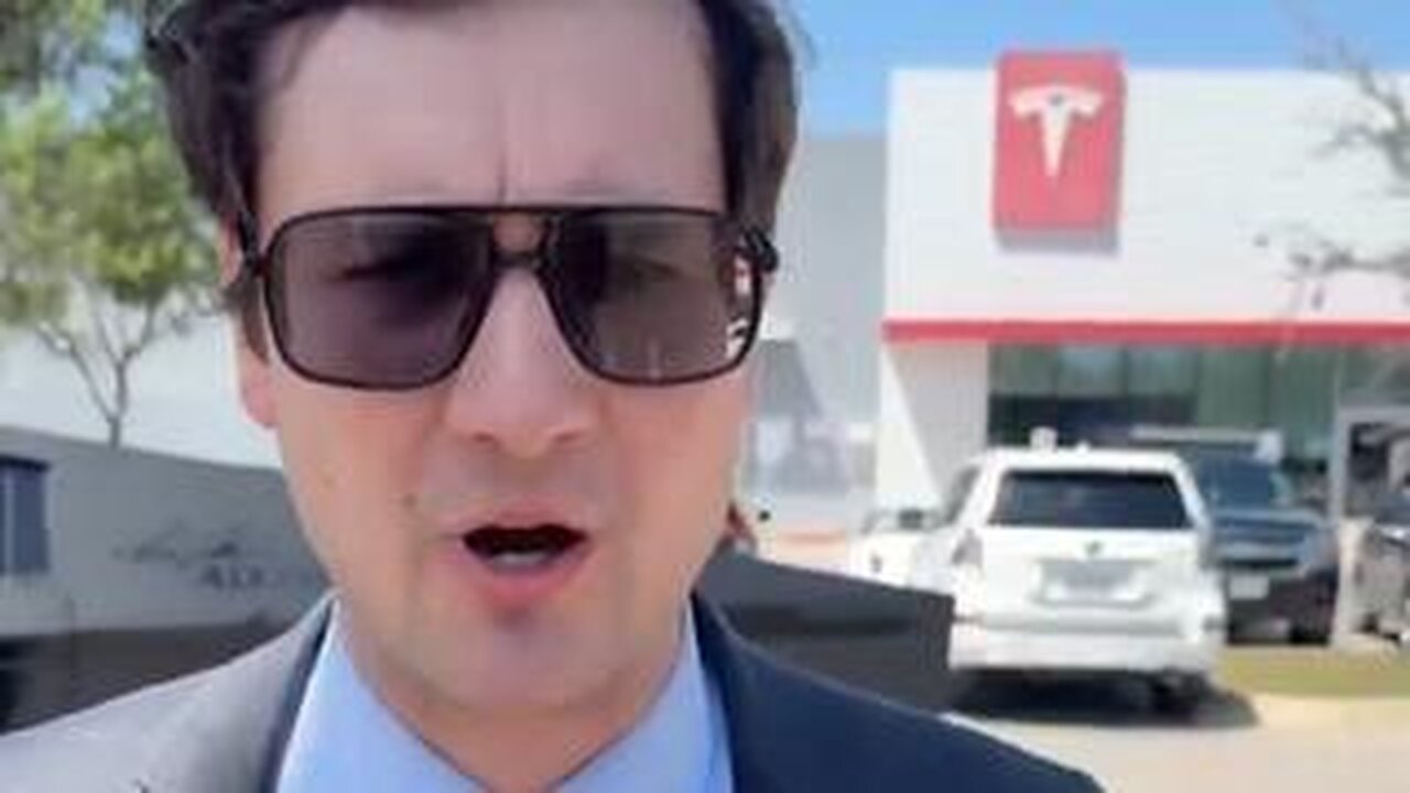 Coverage of The Bomb Discovery At The Tesla Dealership In North Austin