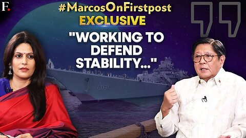 Marcos on Firstpost: President on India-Philippine Joint Drills in South China Sea | Palki Sharma