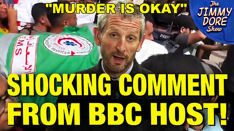 BBC Host Says It’s Okay To MURDER Journalists In Gaza
