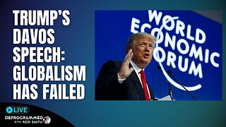 WATCH PARTY! Trump's Full Davos Speech: Globalism Has Failed