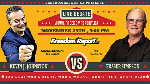 TAX DEBATE - The Tax & Money Show with Kevin J Johnston Episode 90