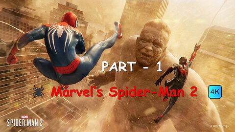 🕷️ Marvel’s Spider-Man 2 Gameplay Walkthrough Part 1 – Sandman Boss Fight (PS5 4K) #spierman2