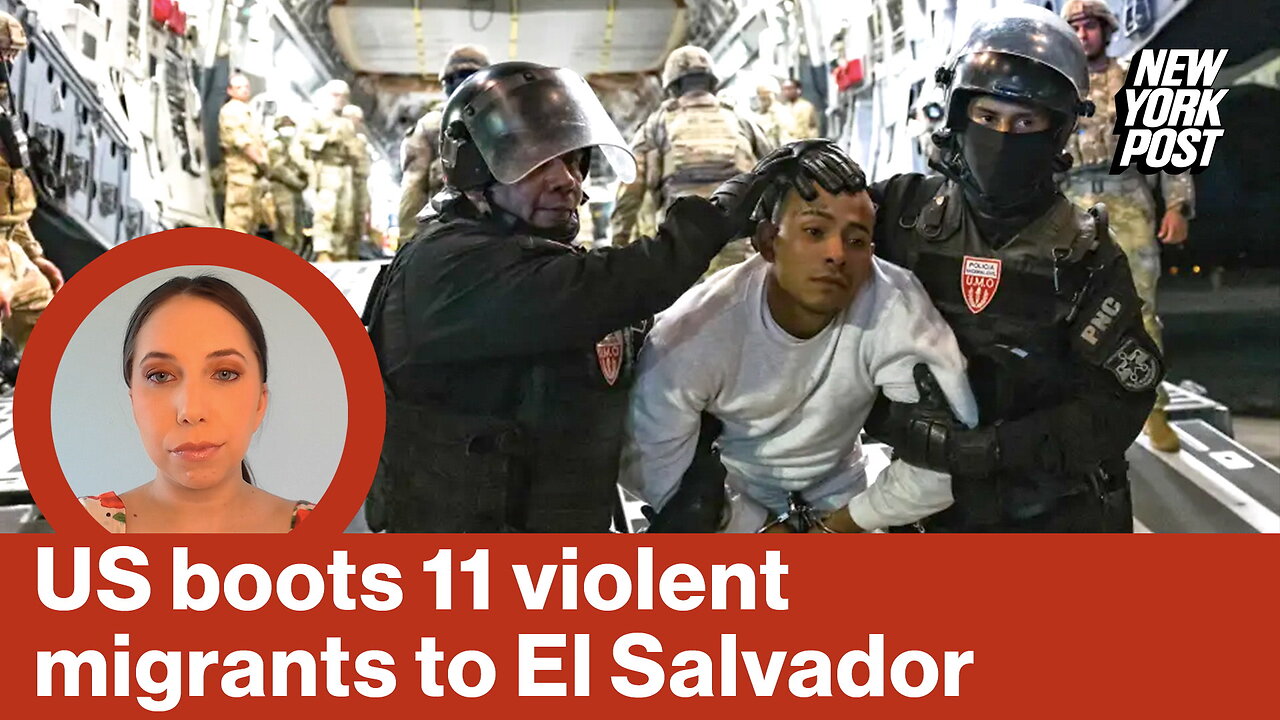 US boots 11 violent migrants to El Salvador | Reporter Replay