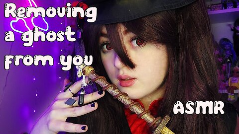 asmr removing a ghost from you 👻 super tingly! ┃ fast and aggressive ┃ Hu Tao Genshin Impact