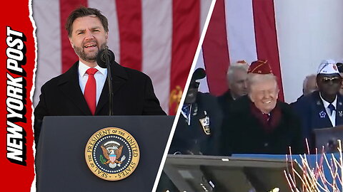 Trump shares a laugh with JD Vance over 'very brief' 1 hour, 45-minute speech joke