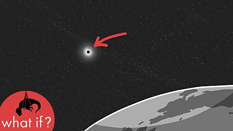What if the moon turned into a black hole?