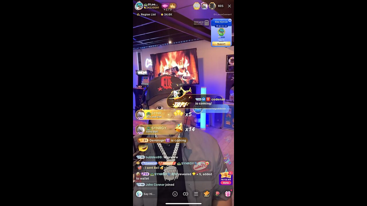 Looze cannon Makes A Song About TKO Capone (BIGO LIVE)