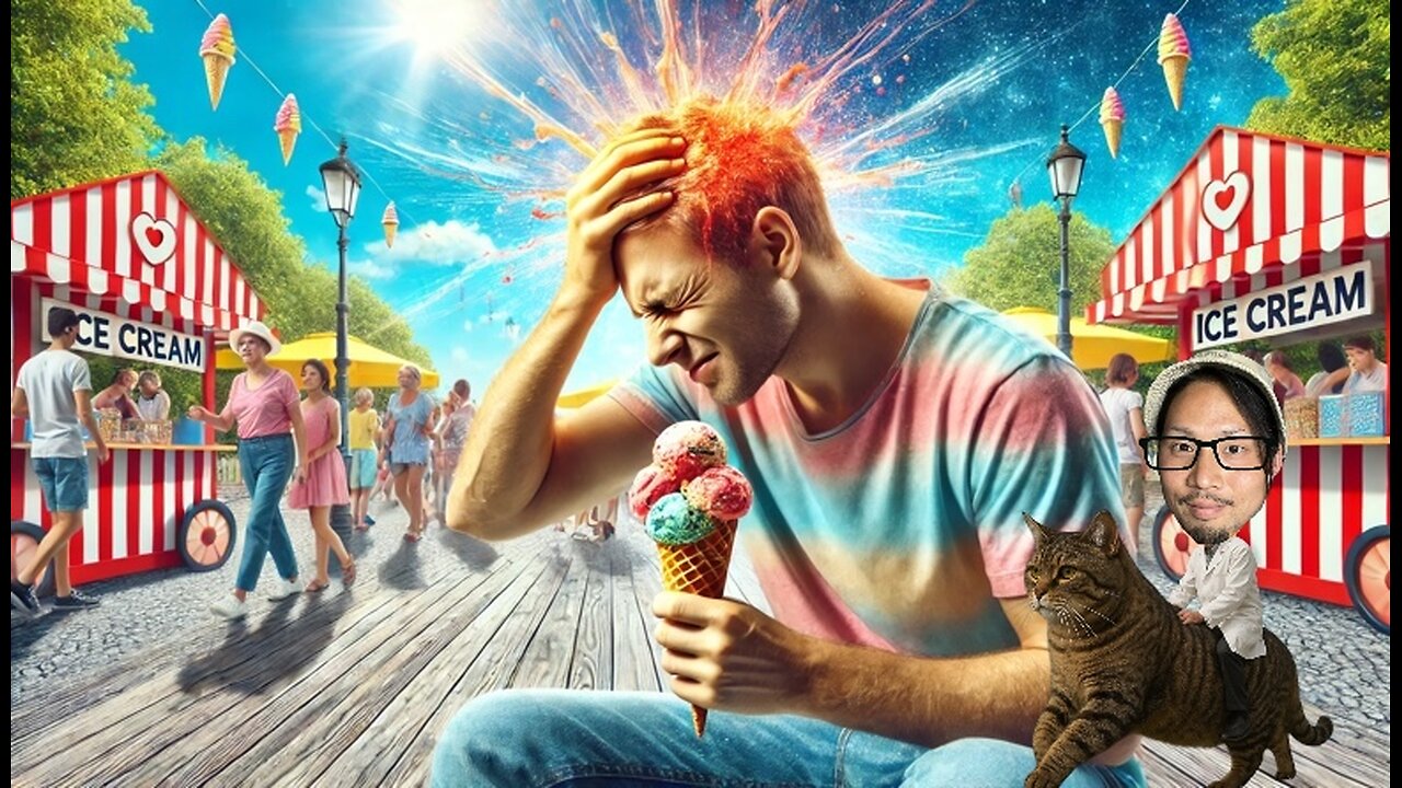 Why eating ice cream gives you a headache