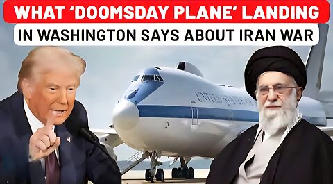 U.S.’ ‘Doomsday Plane’ In Washington As Trump Hints At Big Attack On Iran’s Nuke Sites | Israel