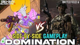 BO6 vs BF6 | DOMINATION 🔥 Side-by-Side Gameplay (4K60)