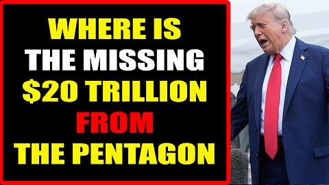 National Emergency Warning 7/13/2025 — THE MISSING $20 TRILLION FROM THE PENTAGON