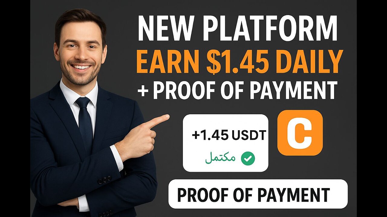 شرح ومراجعة لمنصة ربح جديدة لربح عملة USDT من خلال موقع Charge Point | اثبات سحب 1.45$