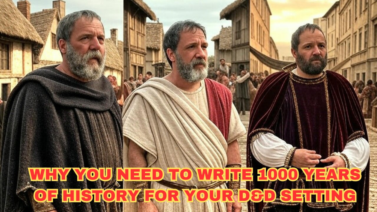 How To Create Immersion Through Developing Your Campaign World's History