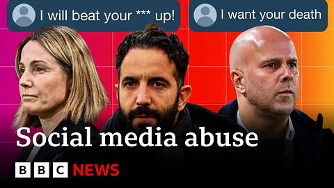 Racism, rape and death threats: One weekend of social media abuse in football | BBC News
