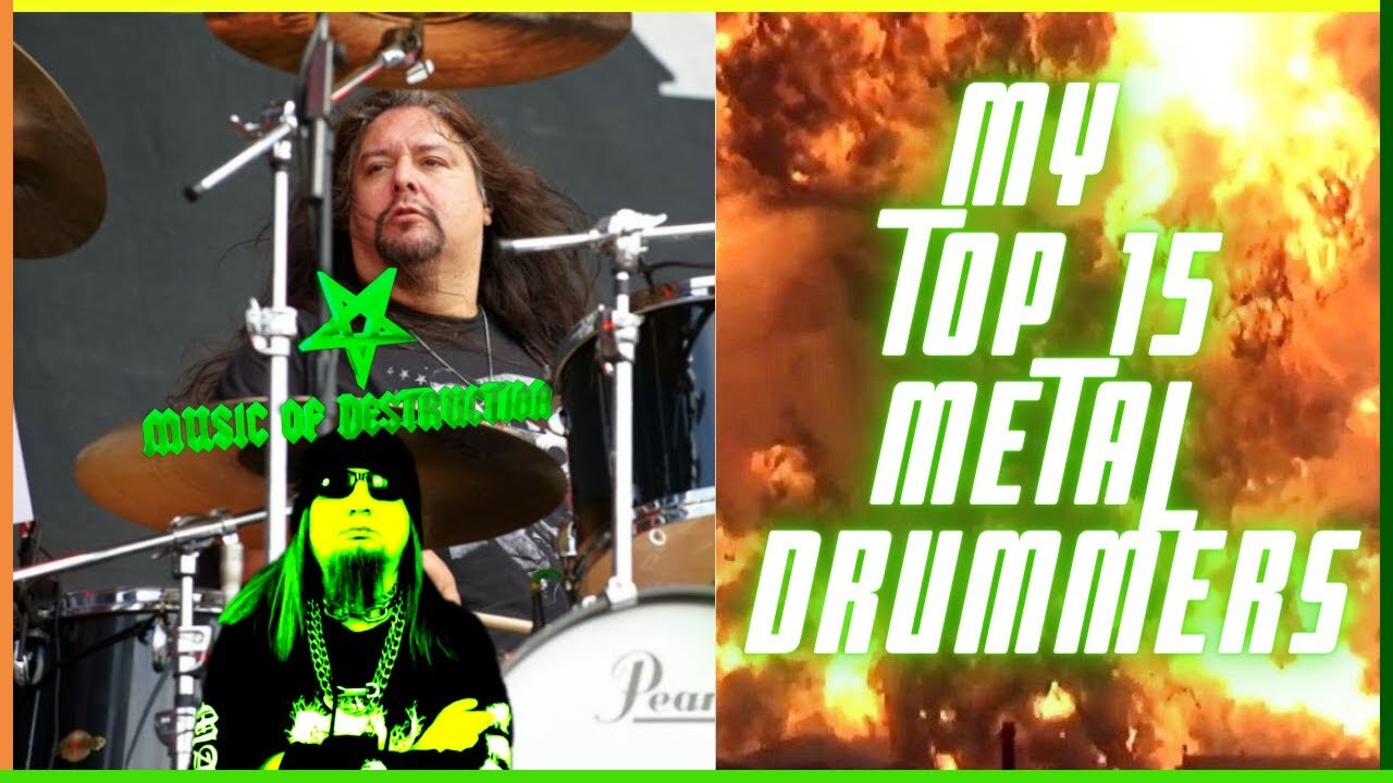 ⚔My Top 15 Metal Drummers⚔