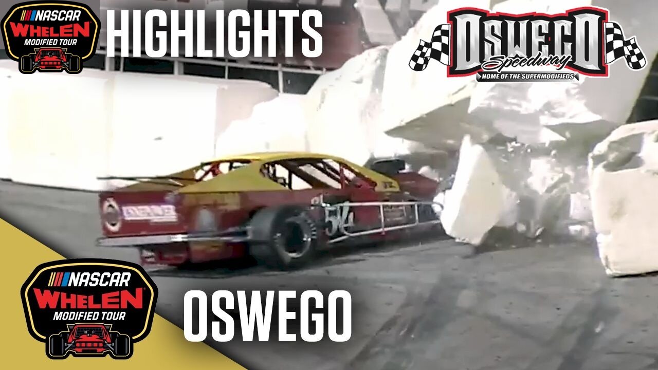 Highlights: NASCAR Whelen Modified Tour At Oswego Speedway (8/30/2025)