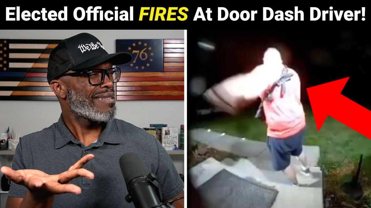 New York Town Official OPENS FIRE On Door Dash Driver In CRAZY Video!