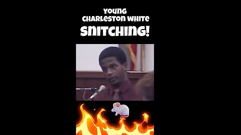 YOUNG CHARLESTON WHITE SNITCHING ON HIS FRIENDS AS A JUVENILE!