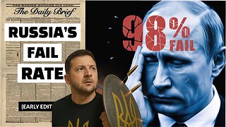 Russia achieved 2% Success rate in Massive Drone/Missile Attack