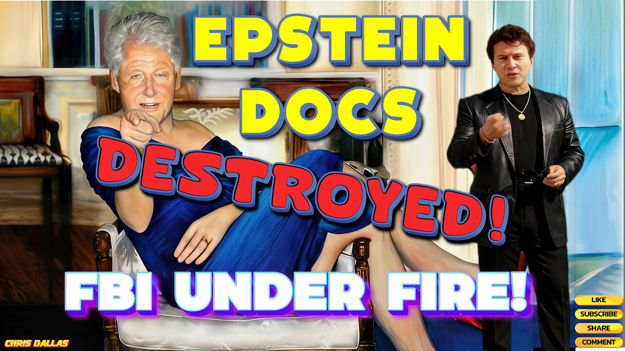 Epstein Docs DESTROYED! FBI Under Fire In Burn Bag Scandal! Clinton's Blue Dress Painting A MUST See