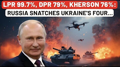 Kherson Gone, Zaporizhzhia Almost...: 4 Ukrainian Regions Fall As Russia Holds Near-Complete Control
