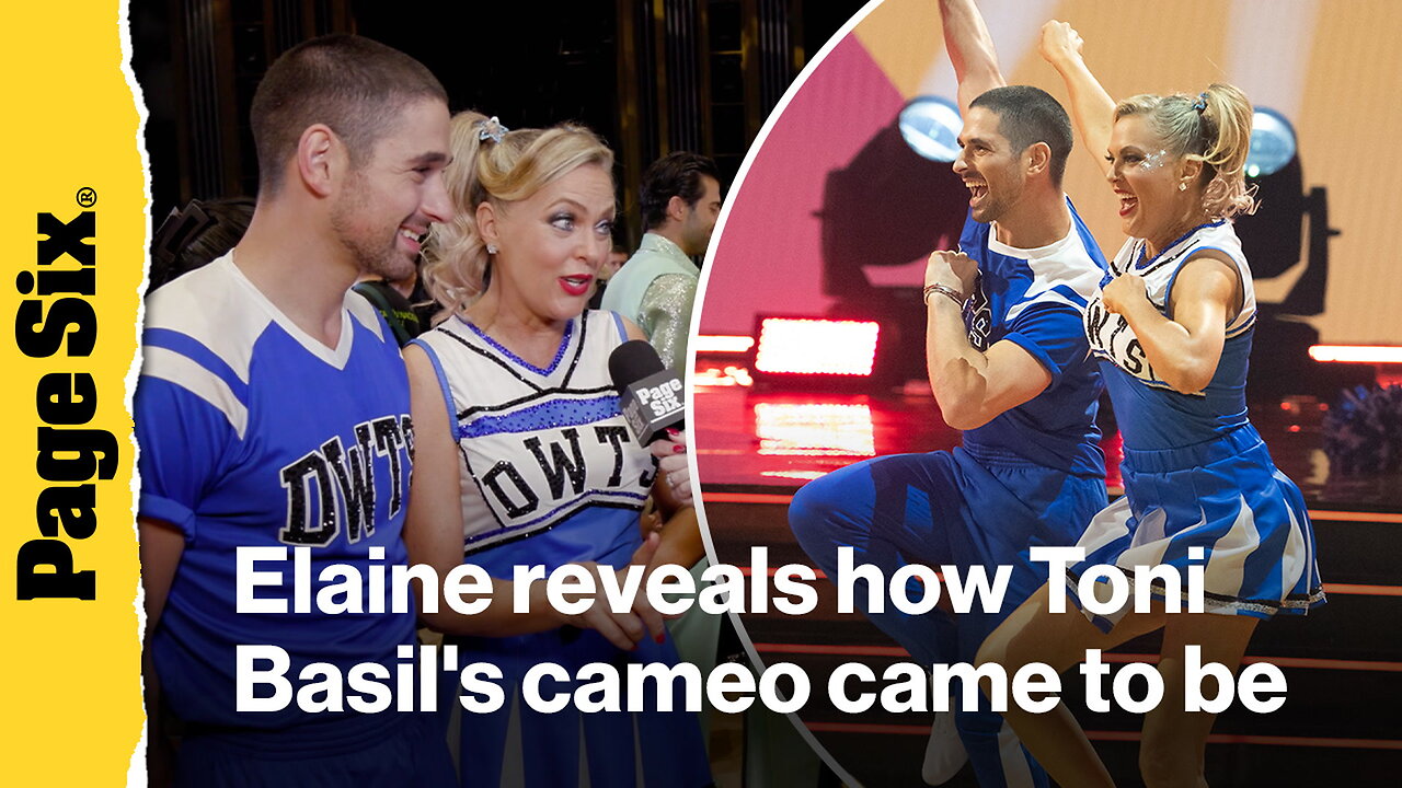 Elaine Hendrix reveals how Toni Basil's 'DWTS' cameo came to be