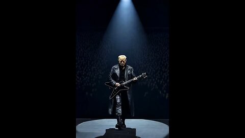 Donald Trump plays from Metallica