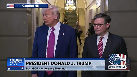 LIVE FROM CAPITOL HILL: President Trump Addresses Media On Budget Vote